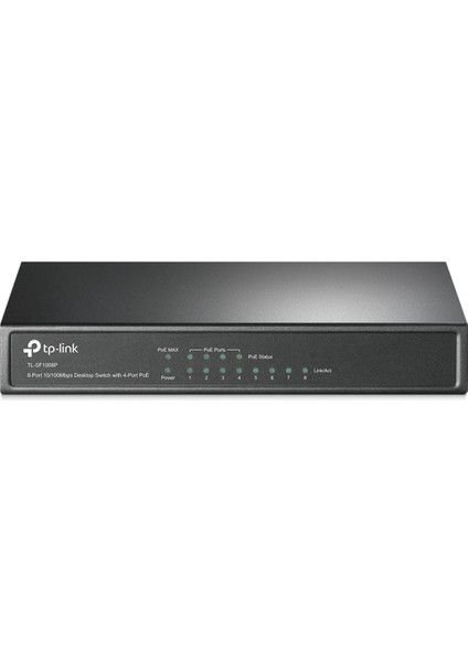 TL-SF1008P 8-Port 10/100 Mbps Desktop Switch With 4-Port Poe+ (66W)