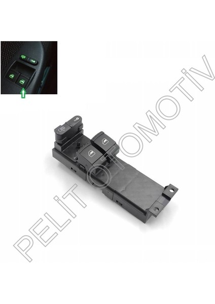 Fabia Cam Açma Düğmesi Ikili 1J3959857A 2000-2004