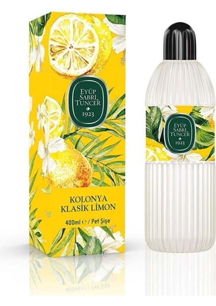 Klasik Limon Kolonyası 80 Derece Pet Şişe 400 ml x 4 Adet