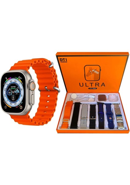 Watch 8 Ultra 49MM Amax 7 Kordonlu Ios ve Andrıod Uyumlu