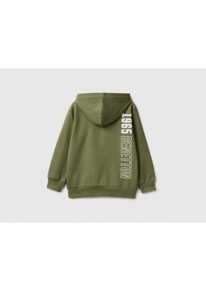 United Colors of Benetton 3BC1C202C Klasik Erkek Çocuk Sweatshirt