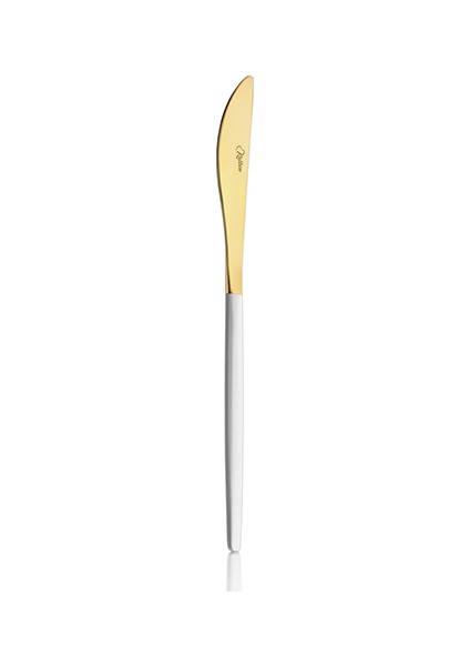 Amore Titanyum Parlak Gold 12 Adet Yemek Bıçağı