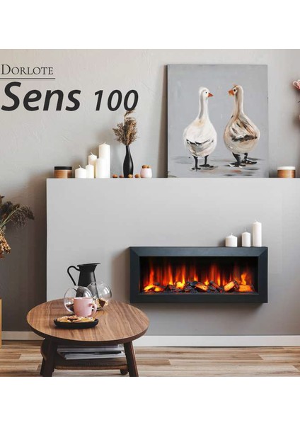 Sens 100 Elektrikli Şömine