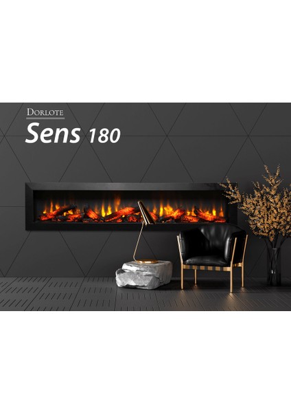 Sens 180 Elektrikli Şömine