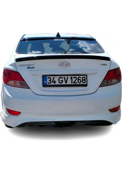 Hyundai Accent Blue (2011-2019) Arka Tampon - Eki (Plastik)