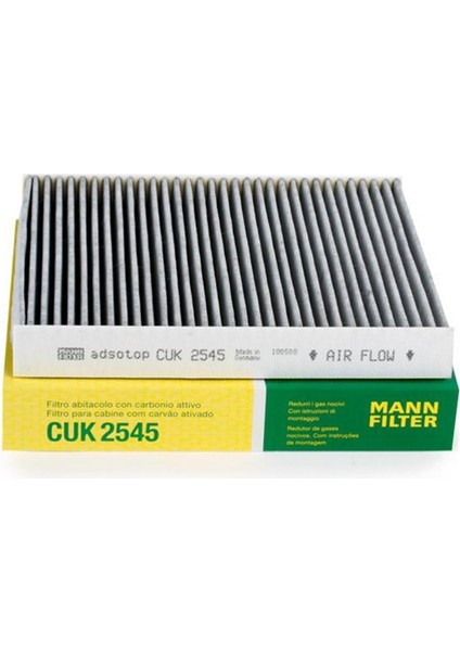 Mann Fılter Audi A1 Karbonlu Polen Filtresi 2011-2018 Mann Filter CUK2545