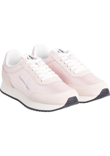 Calvin Klein Retro Runner Low Laceup N Pembe Kadın Sneaker