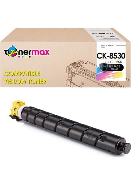 Utax CK-8530 Muadil Toner Sarı / 2508 Ci / 1T02YPAUT0