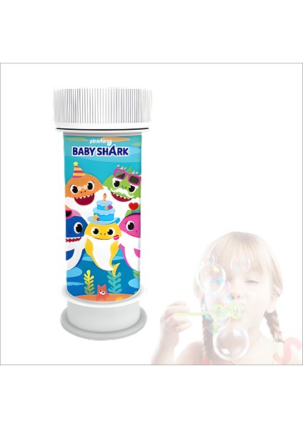 Baby Shark Köpük Baloncuk - 1 Adet