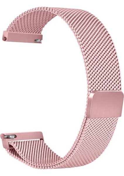 Honor Magic Watch 2 46MM/HONOR Watch Gs Uyumlu 22MM Metal Hasır Kordon Manyetik Metal Hasır Örgü