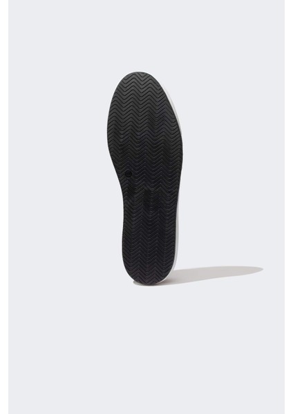 Erkek Düz Taban Bağcıklı Suni Deri Sneaker A9426AX23AU