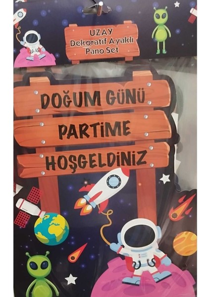 Çıtıpıtıstore Uzay Ayaklı Dekoratif Ayaklı Set