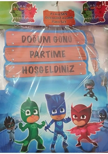Çıtıpıtıstore Pj Maks Ayaklı Dekoratif Ayaklı Set