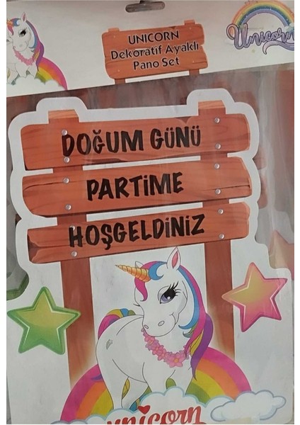 Çıtıpıtıstore Unıcorn Ayaklı Dekoratif Ayaklı Set