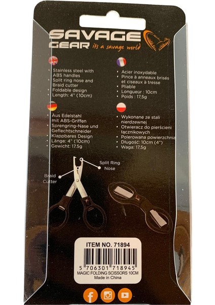 Magic Folding Scissors 10CM Katlanır Balıkçı Makası modelleri