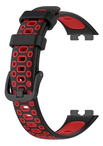 Huawei Band 8 Akıllı Saat Uyumlu Delikli Spor Kordon Kayış