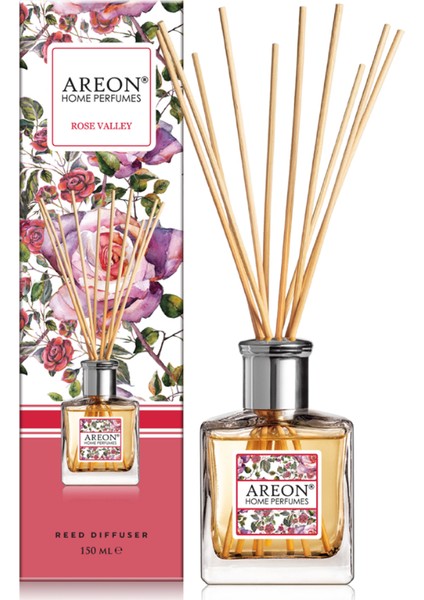 Botanic Rose Valley 150 ml Bambu Çubuklu Oda Kokusu