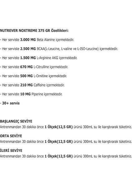 Noxtreme Bcaa 375 gr