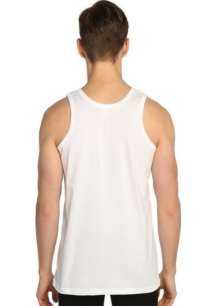 Erkek Pamuk Beyaz Atlet 5 Adet modelleri