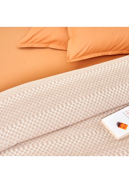Loft Çift Kişilik Softly Set Kahverengi