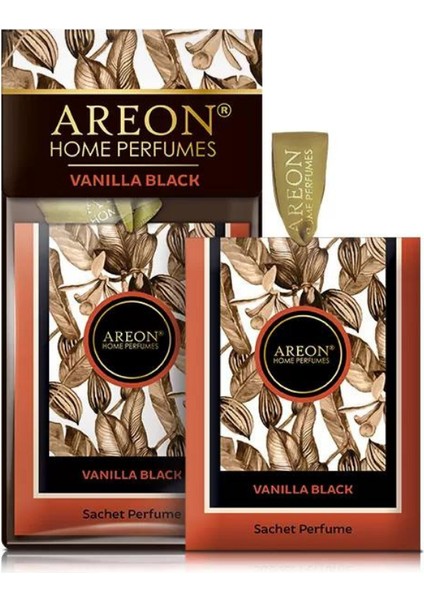 Sachet Perfume Premium Vanilla Black Dolap ve Çekmece Kokusu