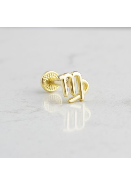 Altın Başak Burcu Tragus Piercing