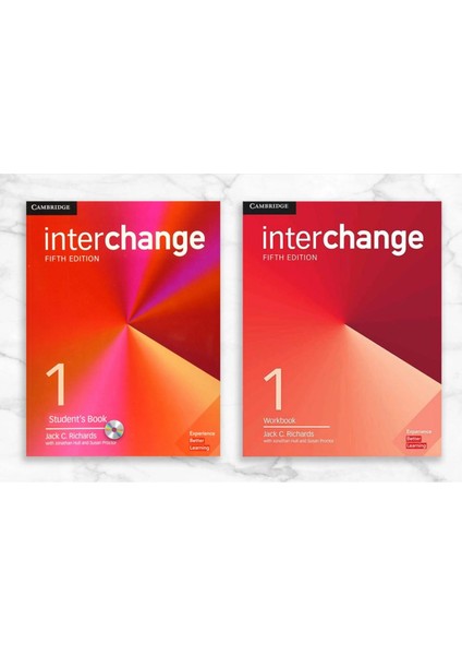 Cambrıdge Interchange 1 Student's Book + Workbook + CD modelleri