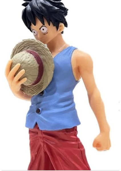 One Piece Monkey D.luffy 17 cm Anime Action Karakter Figür Biblo 15131