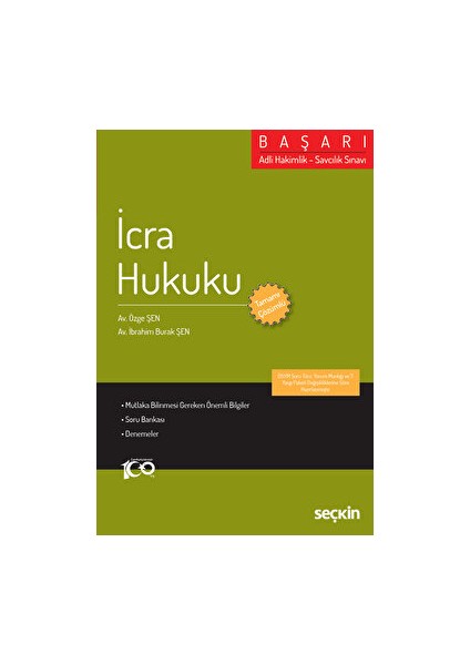 Adli Hakimlik - Savcılık Sınavı Başarı - Icra Hukuku - Özge Şen