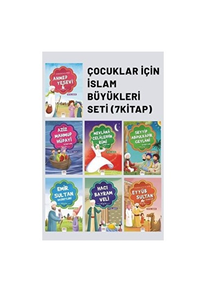 Çocuklar Için Islam Büyükleri Seti (7 Kitap) - Veysel Akkaya