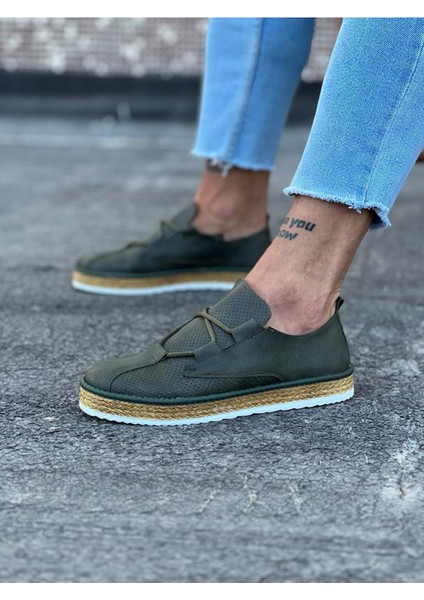 WG015 Haki Erkek Casual Ayakkabı modelleri