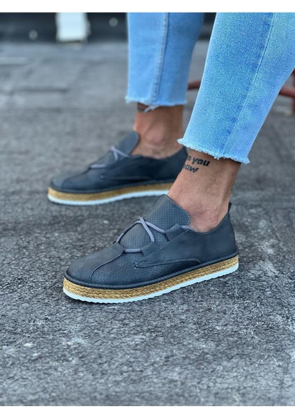 WG015 Gri Erkek Casual Ayakkabı modelleri