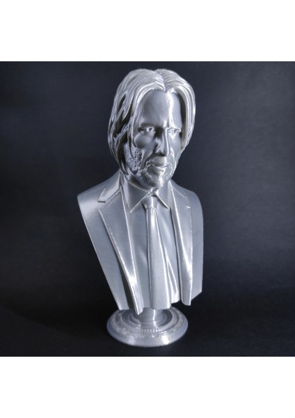 John Wick Büst Plastik