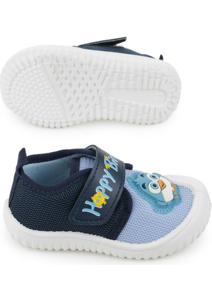 Yazlık Bebe Erkek Keten Happy Bird Cırt Cırtlı Ayarlanabilir Ayakkabı fiyatları