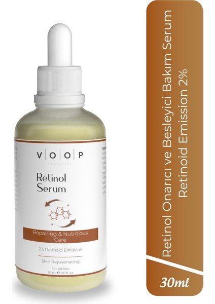 Retinol Onarıcı ve Besleyici Bakım Emission 2% Serumu 30 ml