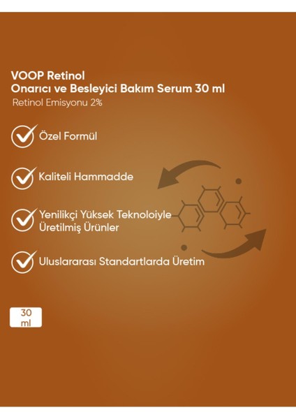 Retinol Onarıcı ve Besleyici Bakım Emission 2% Serumu 30 ml modelleri