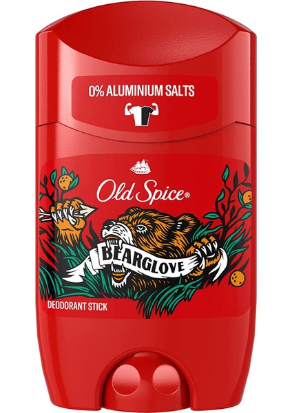Bearglove Erkek Için Deodorant Stick, 50 ml