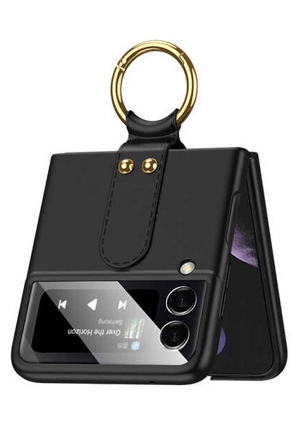 Samsung Galaxy Z Flip 3 Kılıf Mat Dokulu Ultra Ince Yapılı Kapak (Flip Rink) modelleri