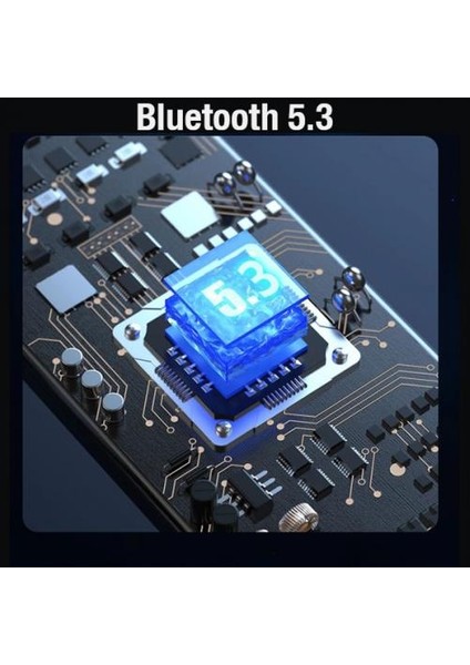 Bluetooth Vers.5.3 13MM Diyafram Ultra Hafif Kulakiçi Bluetooth Kulaklık Çift Mikrofonlu Kulaklık