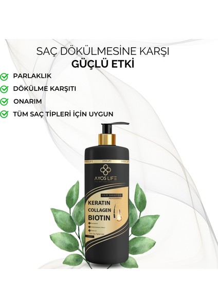 Keratin Kolajen Bioten Şampuan 500 ml