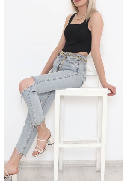 Kare Yaka Crop Siyah fiyatları