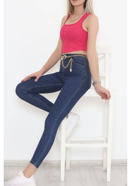 Kare Yaka Crop Fuşya fırsatları