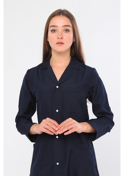 Kadın İş Önlüğü Temizlik Görevlisi Hademe Aşçı Stajyer Lacivert fiyatları