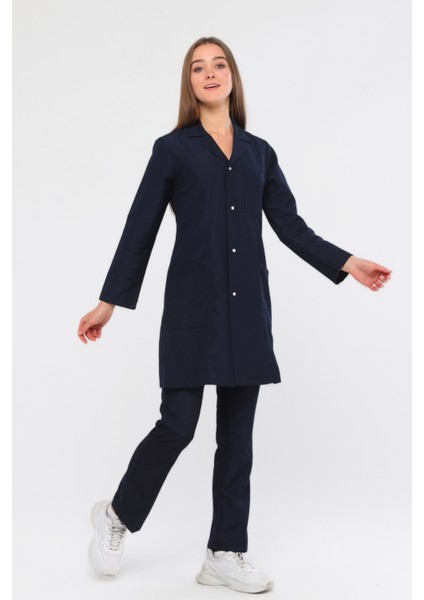 Kadın İş Önlüğü Temizlik Görevlisi Hademe Aşçı Stajyer Lacivert fırsatları