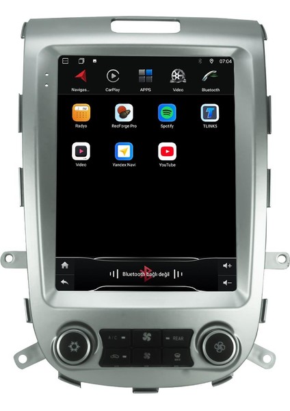 Hyundai Santa Fe Android 10 Multimedya Carplay 8gb Ram + 128GB HDD Navigasyon Tesla Ekran fiyatları