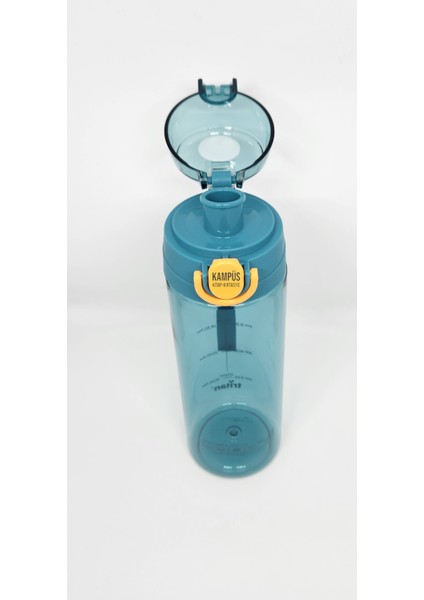 Cool-J Optima 600ML Mavi - Turuncu Kilitli Tritan K7566 Matara