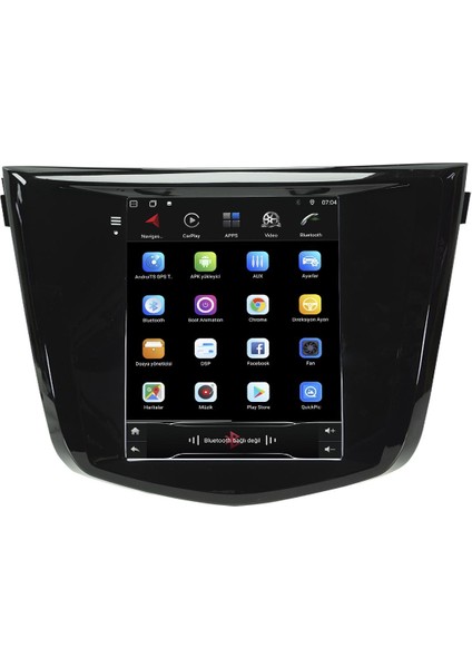 Nissan Qashqai Android 10 Multimedya Carplay 8gb Ram + 128GB HDD Navigasyon Tesla Ekran modelleri
