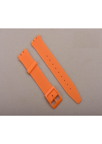 Swatch Kordon 20MM Swatch Kayış Saat Kordon Turuncu