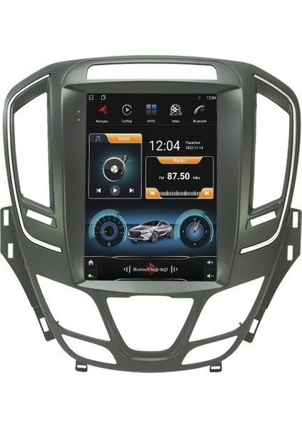 Opel Insignia Android 10 Multimedya Carplay 8gb Ram + 128GB HDD Navigasyon Tesla Ekran