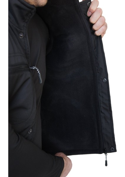 Iş Yeleği Içi Polarlı ve Elyaflı Su ve Rüzgar Geçirmez 4 Cepli fırsatları